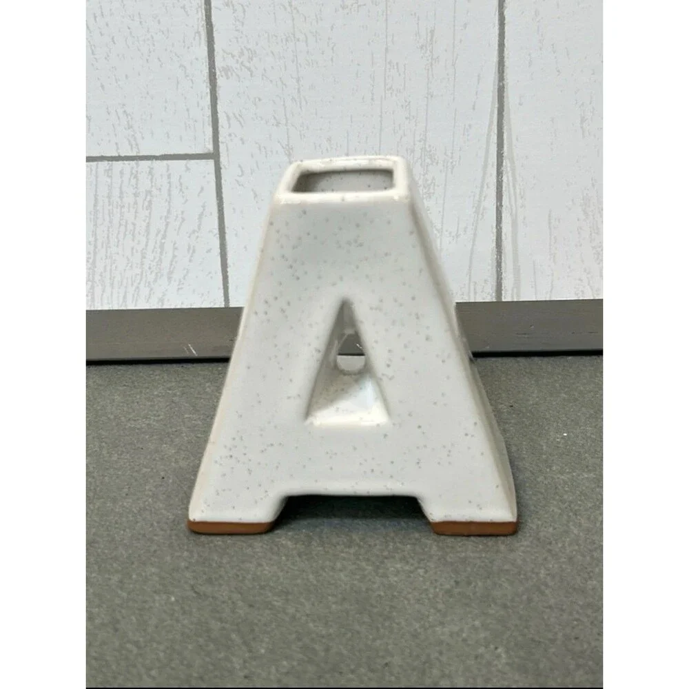 Ashland Santa Fe Ceramic Letter Planters READ Set of 4 Black/Green/White